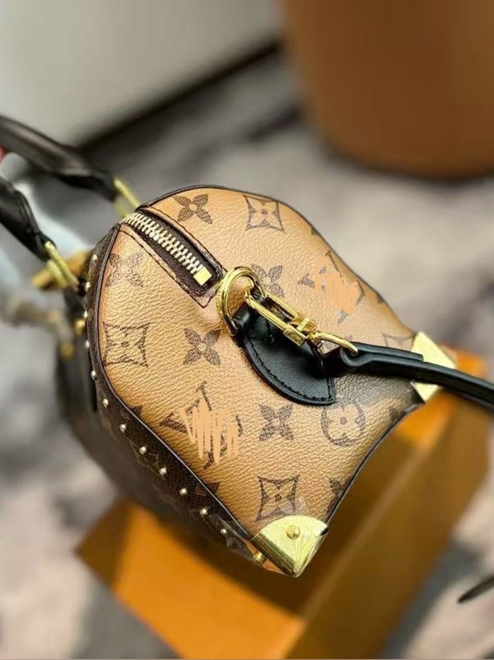 New women’s brown fashion handbag - Picture 5 of 6